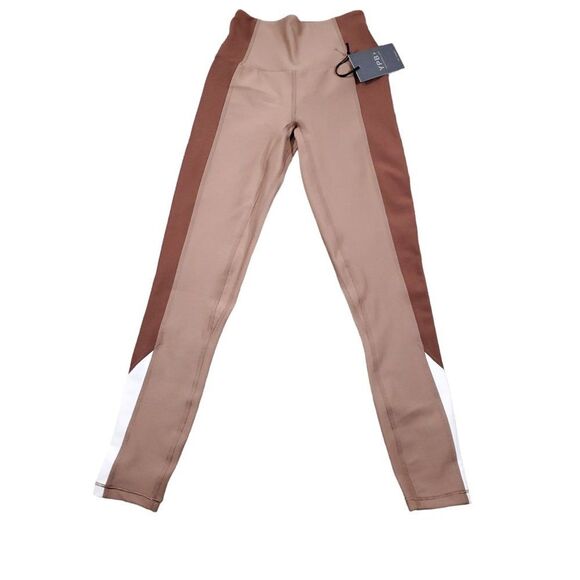 Abercrombie XXS Short YPB sculptLUX Curve Love 7/8 Length Leggings Colorblock - Picture 2 of 10